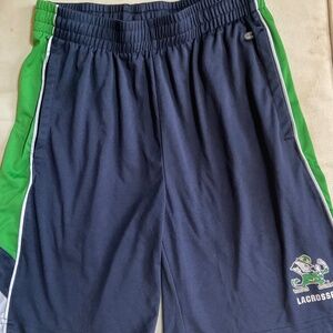 Colosseum Notre Dame Lacrosse Youth Shorts Size L (16-18)
